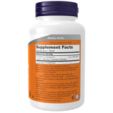 NOW Foods tableta en primer plano mostrando forma y superficie, fácil dosificación