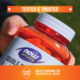 NOW Foods L-Citrulline en uso durante rutina de entrenamiento para apoyo de recuperación