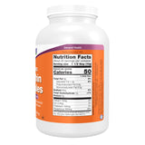 NOW Foods primer plano de textura granular, fácil de mezclar