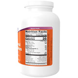NOW Foods primer plano de textura de copos para espolvorear