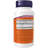 NOW Foods cápsula vegetal abierta mostrando contenido y ventaja de formulación vegana