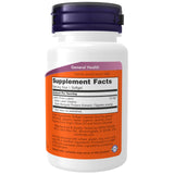 NOW Foods close-up de softgel para apreciar tamaño y superficie, fácil de tragar