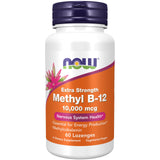 NOW Foods empaque frontal mostrando 10,000 mcg y beneficio de dosis concentrada