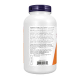NOW Foods tableta MSM junto a una moneda para comparación de tamaño