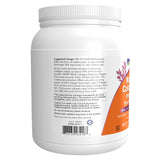 NOW Foods etiqueta detallada con información de calidad y trazabilidad