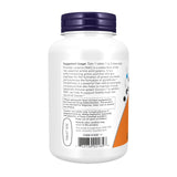 Frasco abierto de NOW Foods NAC con tabletas accesibles para uso diario