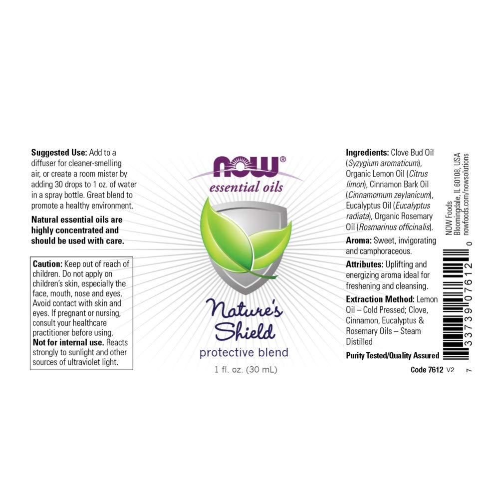 Now Foods detalle del frasco con tapa goteador que facilita dosificación precisa