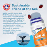 NOW Foods etiqueta nutricional y lista de ingredientes visible y legible