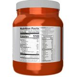 NOW Foods textura del polvo de caldo de hueso mostrando solubilidad y pureza