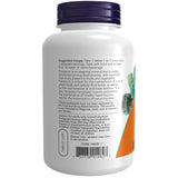 NOW Foods primer plano de la textura de la tableta y calidad