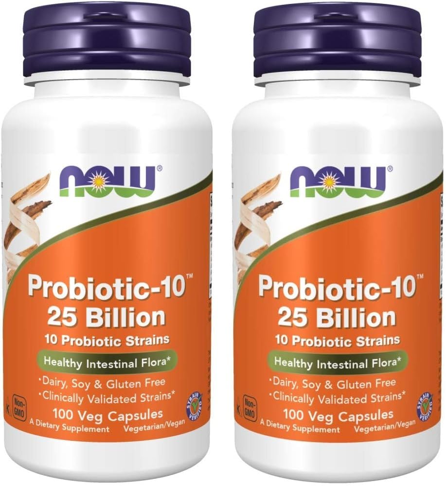 Now Foods frasco frontal mostrando etiquetas y beneficios