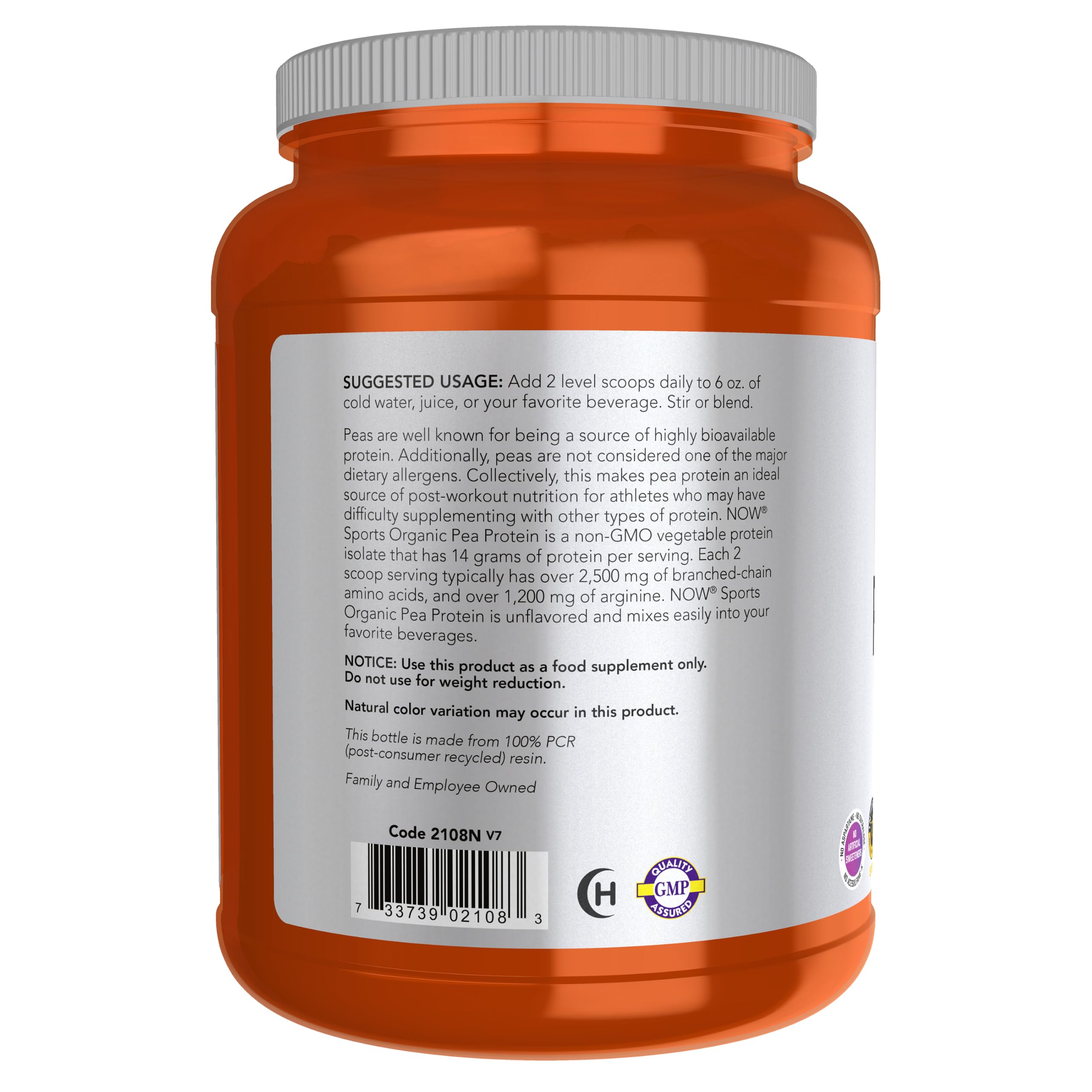 NOW Foods cuchara medidora con polvo, ofrece dosificación precisa
