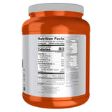 NOW Foods polvo fino de guisante que muestra solubilidad y fácil mezcla