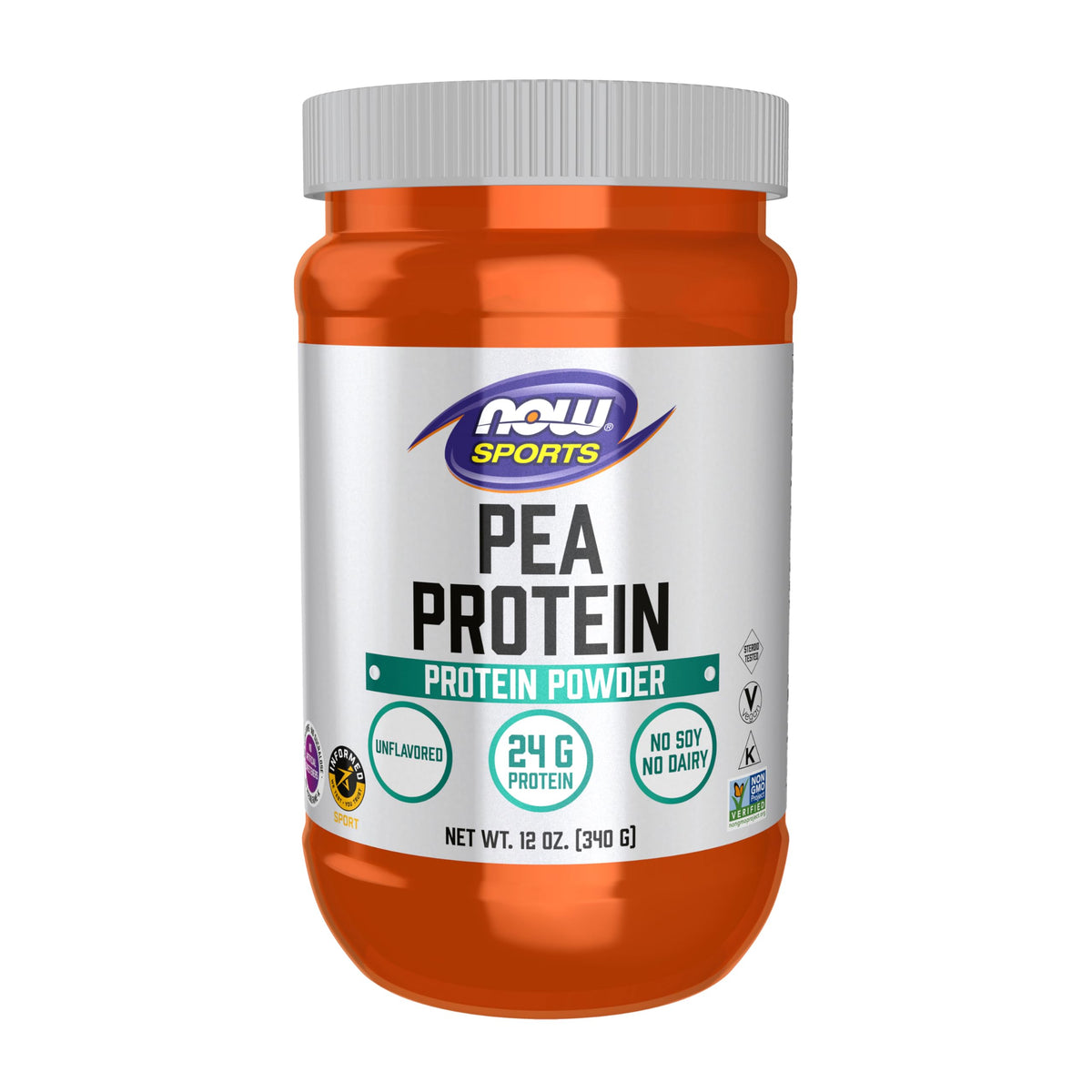 NOW Foods emulsión en empaque frontal, claridad de ingredientes y confianza