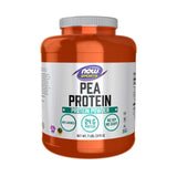 NOW Foods envase frontal muestra proteína de guisante, beneficios de pureza