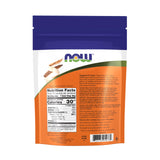 NOW Foods detalle de polvo de psyllium, textura fina que facilita mezcla