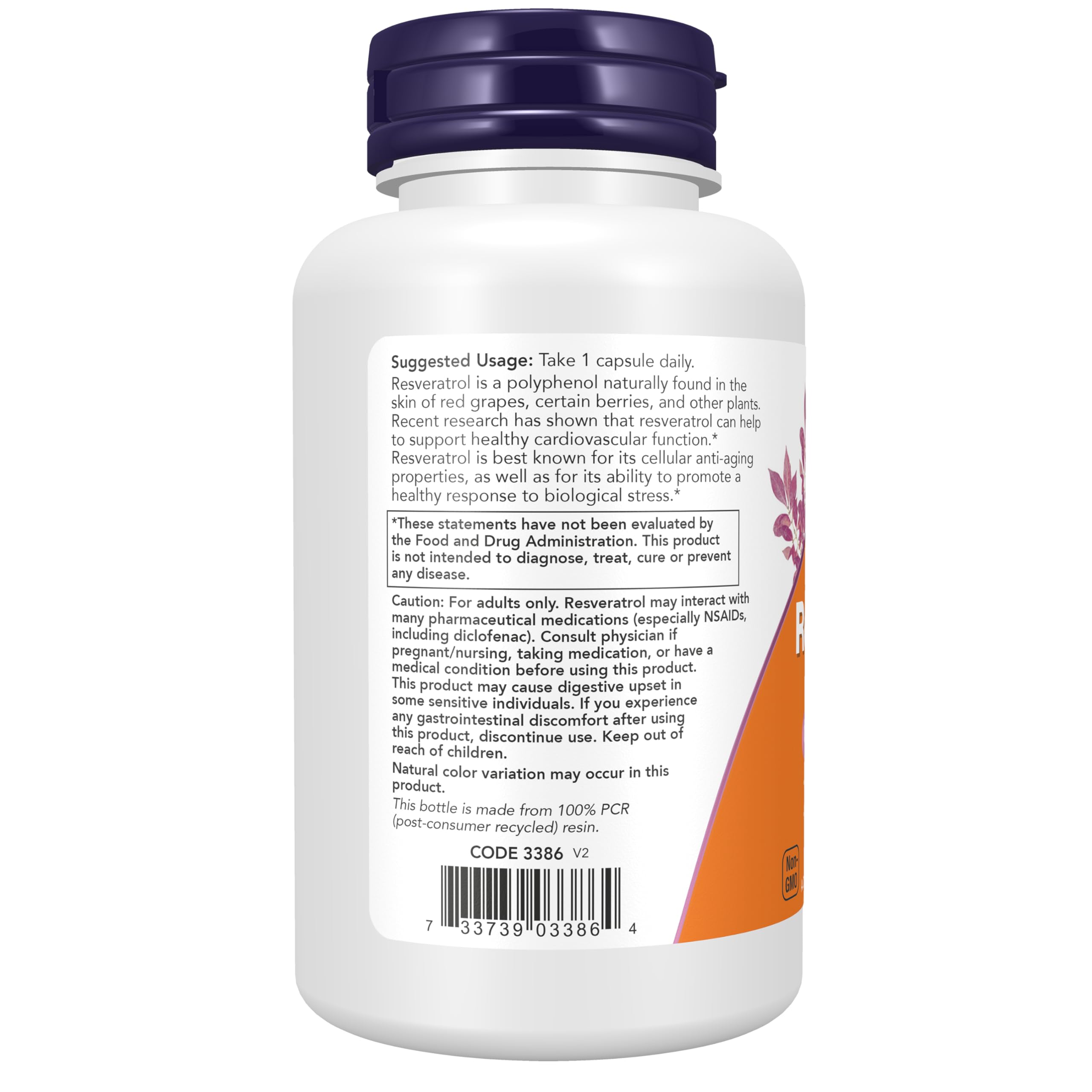 NOW Foods extracto de Japanese knotweed como fuente natural de resveratrol