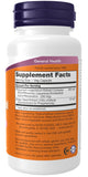 NOW Foods primer plano de cápsula vegetal, detalle de textura y calidad