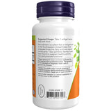 NOW Foods cápsula blanda en primer plano para fácil deglución y absorción