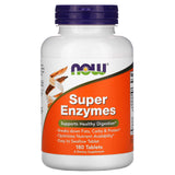 NOW Foods primer plano de tableta para apreciar tamaño y fácil de tragar