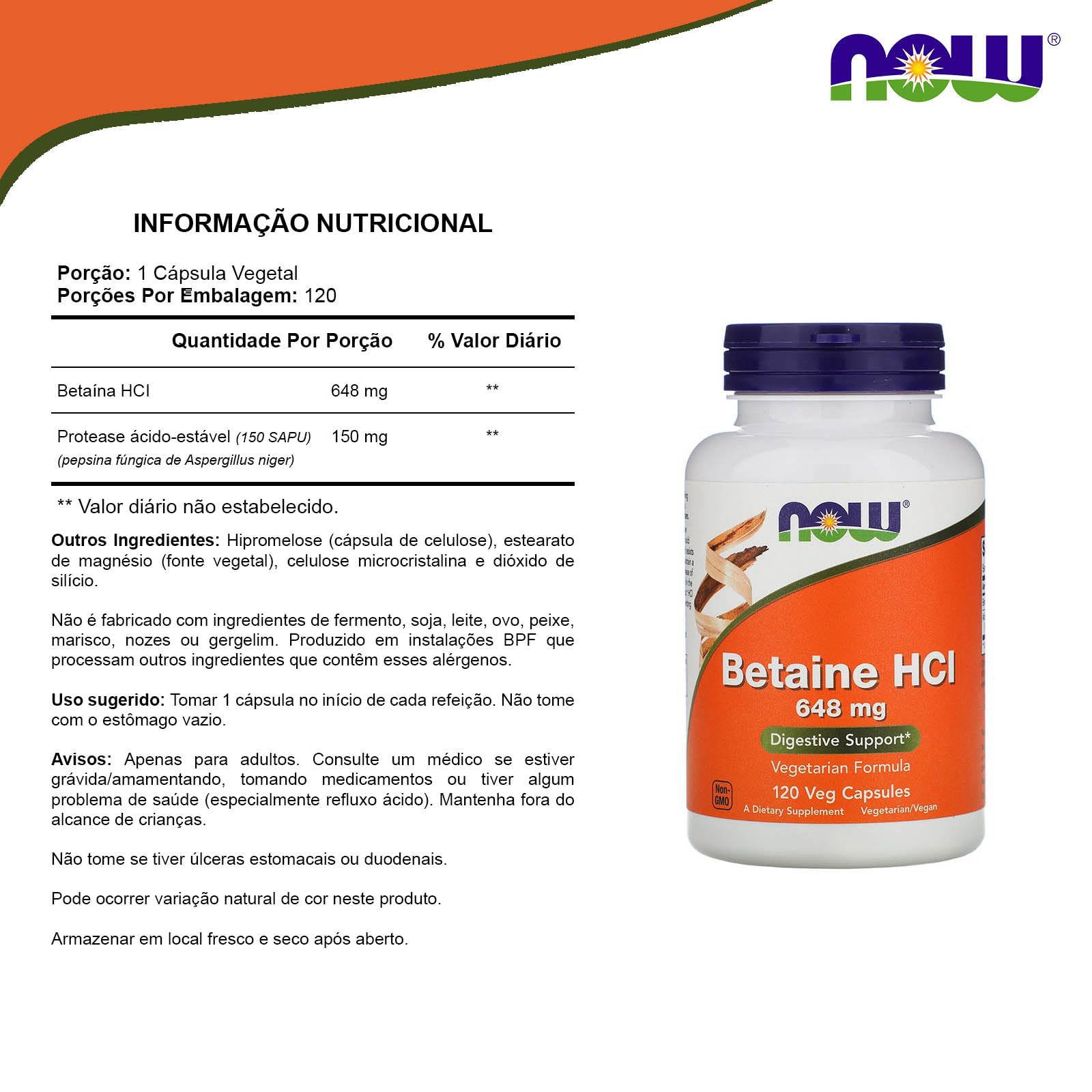 Now Foods cápsulas en mano para comparar tamaño y dosificación fácil