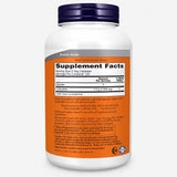 NOW Foods tapa y etiqueta claras, beneficio: información transparente del producto