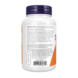 Now Foods primer plano de cápsula destacando la pureza y consistencia