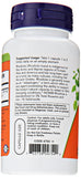 NOW Foods cápsula en primer plano textura y tamaño para fácil ingestión y confianza