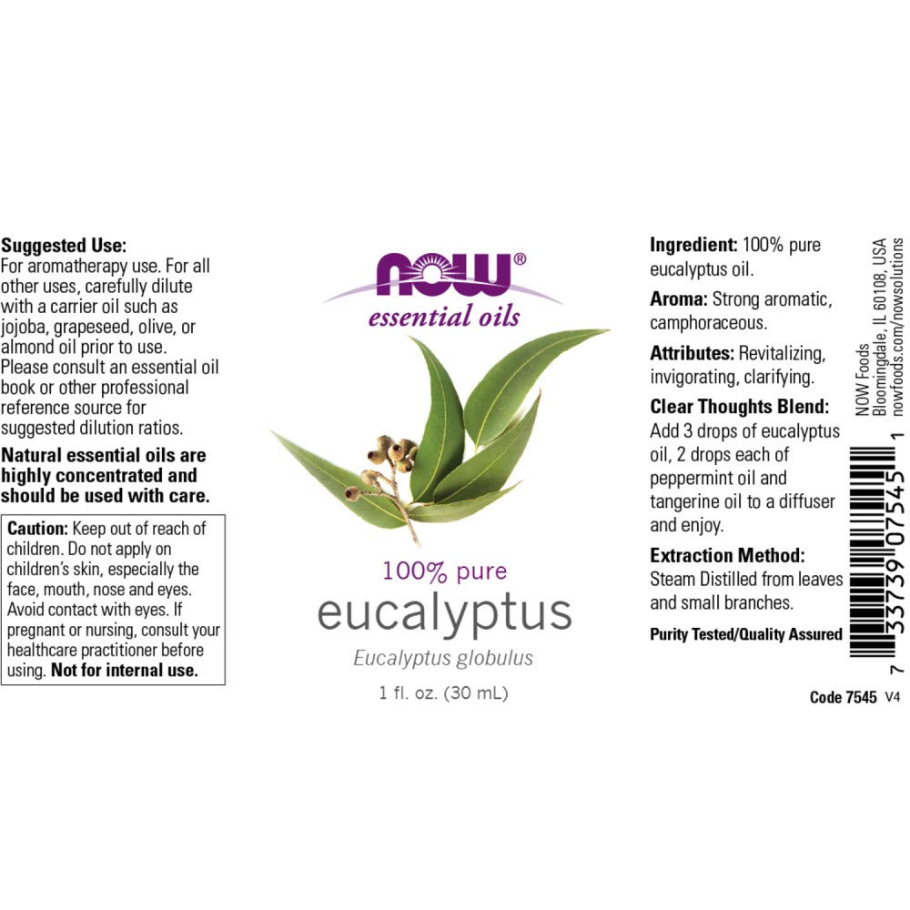 NOW Foods gota de aceite en textura clara muestra pureza y calidad