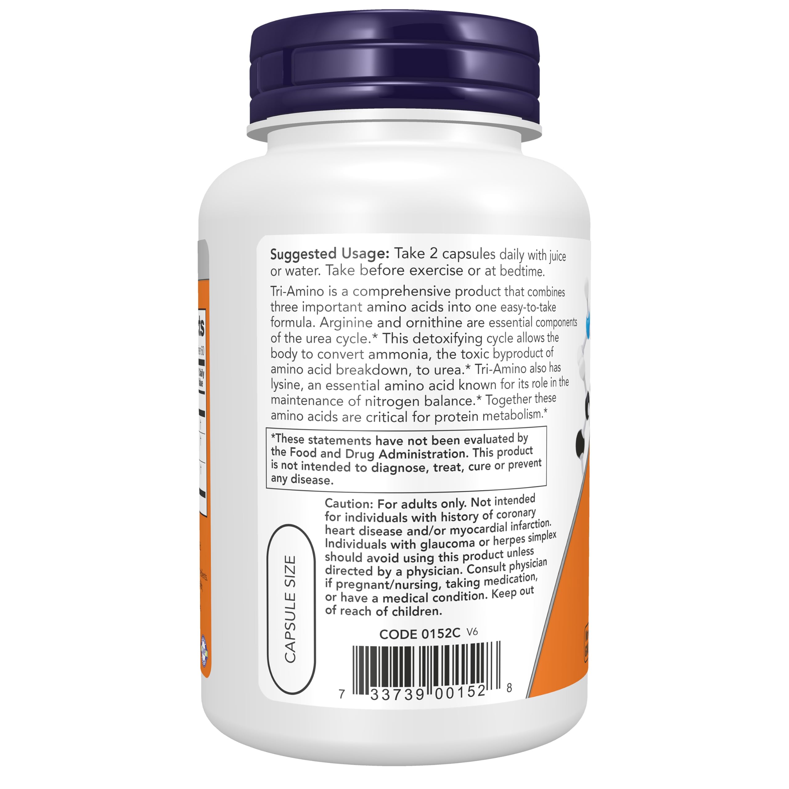 NOW Foods detalle de etiqueta con ingredientes y certificaciones visibles
