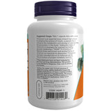 Etiqueta de NOW Foods Tri-Chromium con ingredientes y dirección de uso legible