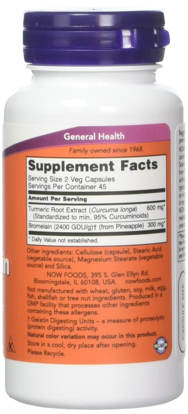 NOW Foods cápsula vegetal en primer plano en mano, fácil de tomar y vegana