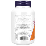 NOW Foods etiqueta del producto con información de fuerza extra y certificación GMP