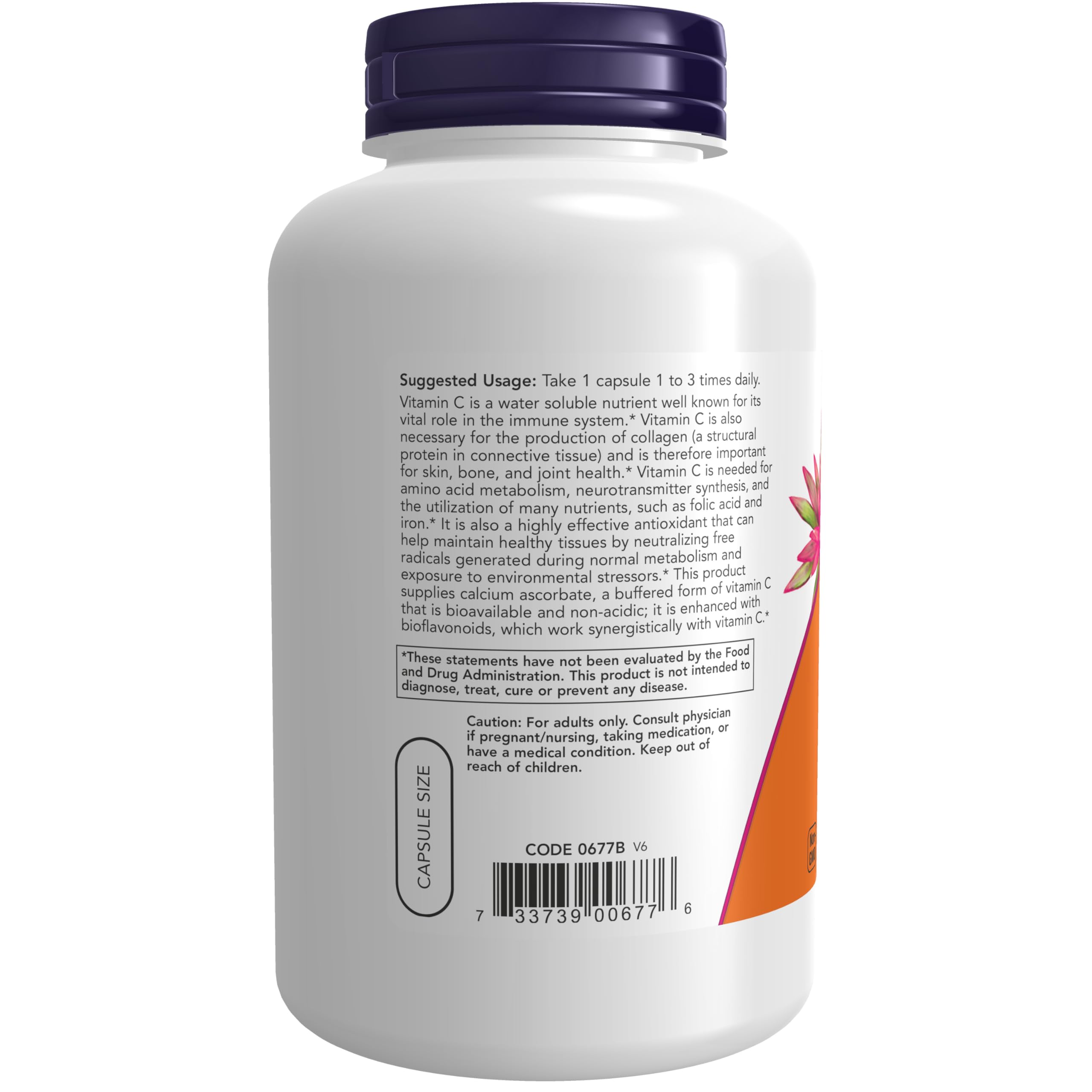 NOW Foods primer plano de la textura de la cápsula, detalle de formulación suave