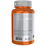 Bote NOW Foods ZMA 90 cápsulas junto a una moneda para comparar tamaño