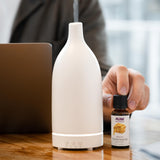 NOW Gotas de frankincense mezcladas con aceite portador para combinación segura