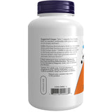 NOW Foods cápsula siendo tomada con jugo para facilidad de uso diario