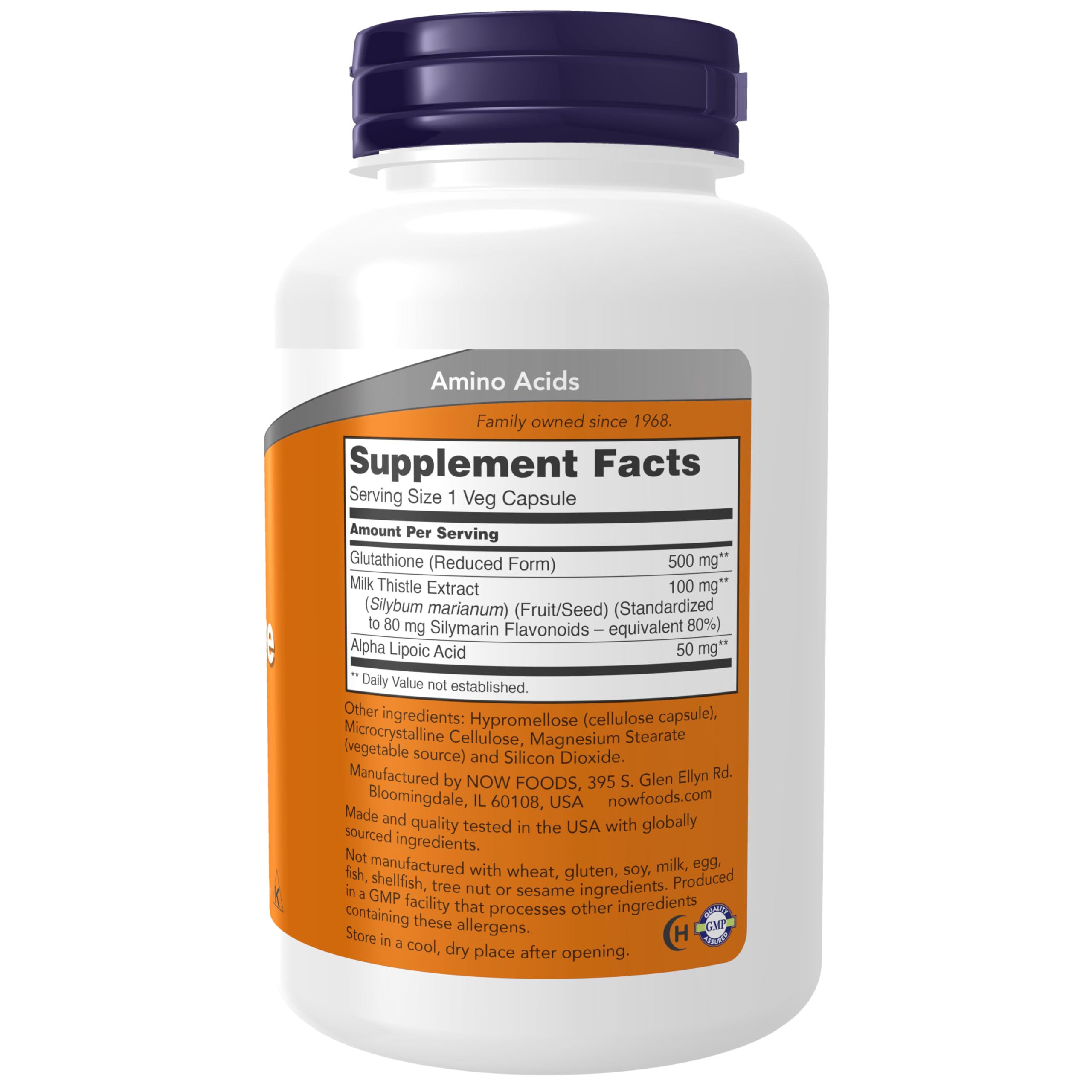 Now Foods detalle de cápsulas veganas color beige para fácil ingestión