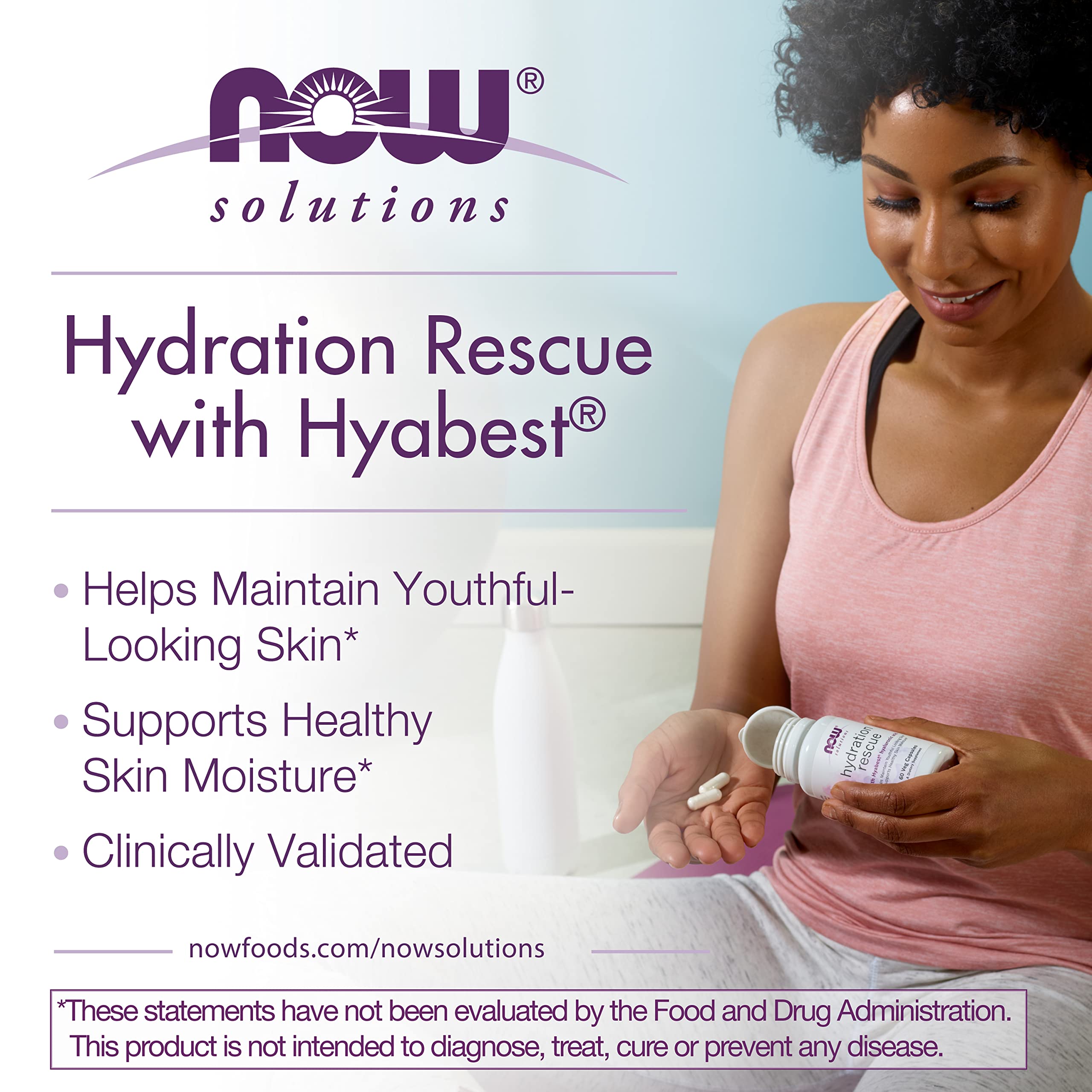 NOW Foods etiqueta nutricional y certificación GMP, tranquilidad de calidad