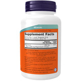 Detalle del polvo de NOW Magnesium Citrate mostrando textura fina y fácil disolución