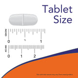 NOW Foods etiqueta nutricional del Magnesium Citrate con información clave