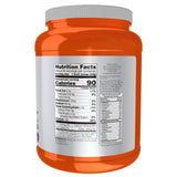 NOW Foods polvo de caseína micelar textura fina, fácil mezcla y solubilidad