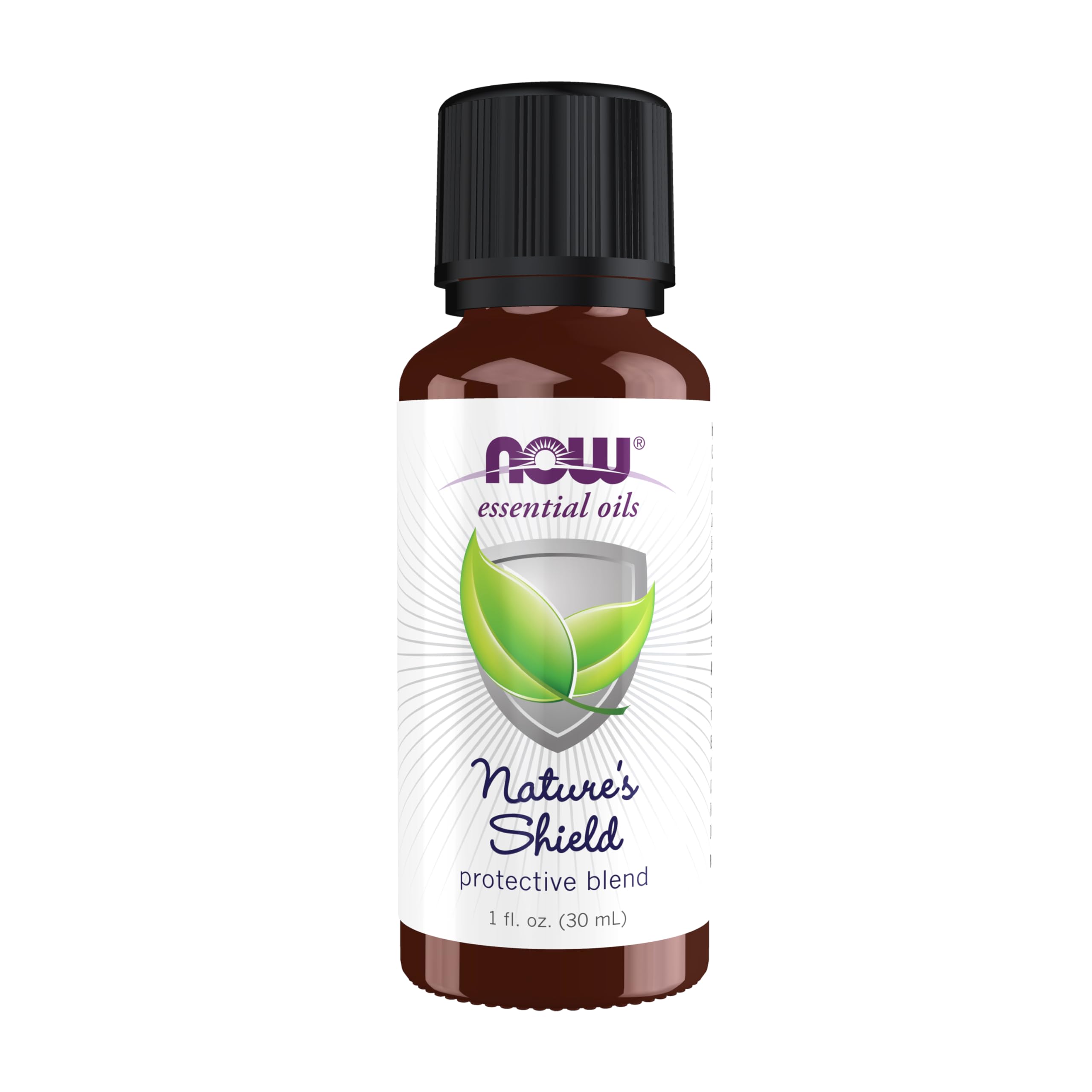 NOW Foods frasco frontal mostrando etiqueta clara y volumen