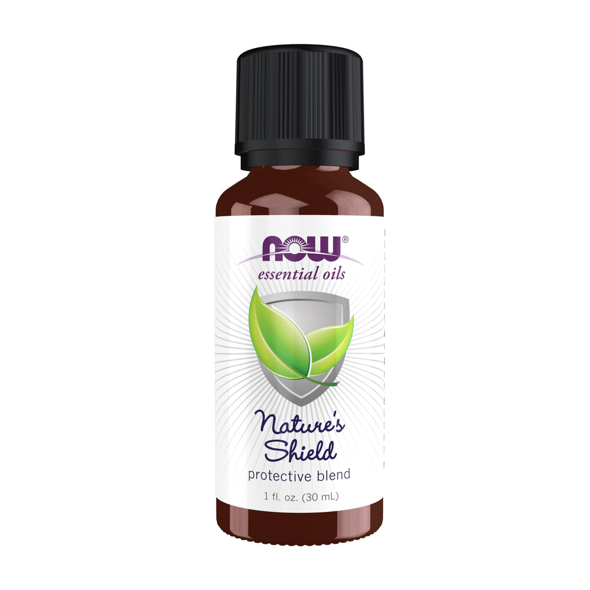 NOW Foods frasco frontal mostrando etiqueta clara y volumen
