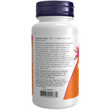NOW Foods etiqueta con información nutricional clara y control de calidad