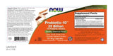 NOW Foods detalle de cápsula vegetal mostrando textura y forma fácil de tragar