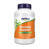 NOW Foods botella frontal mostrando 180 softgels y beneficio de dosificación conveniente