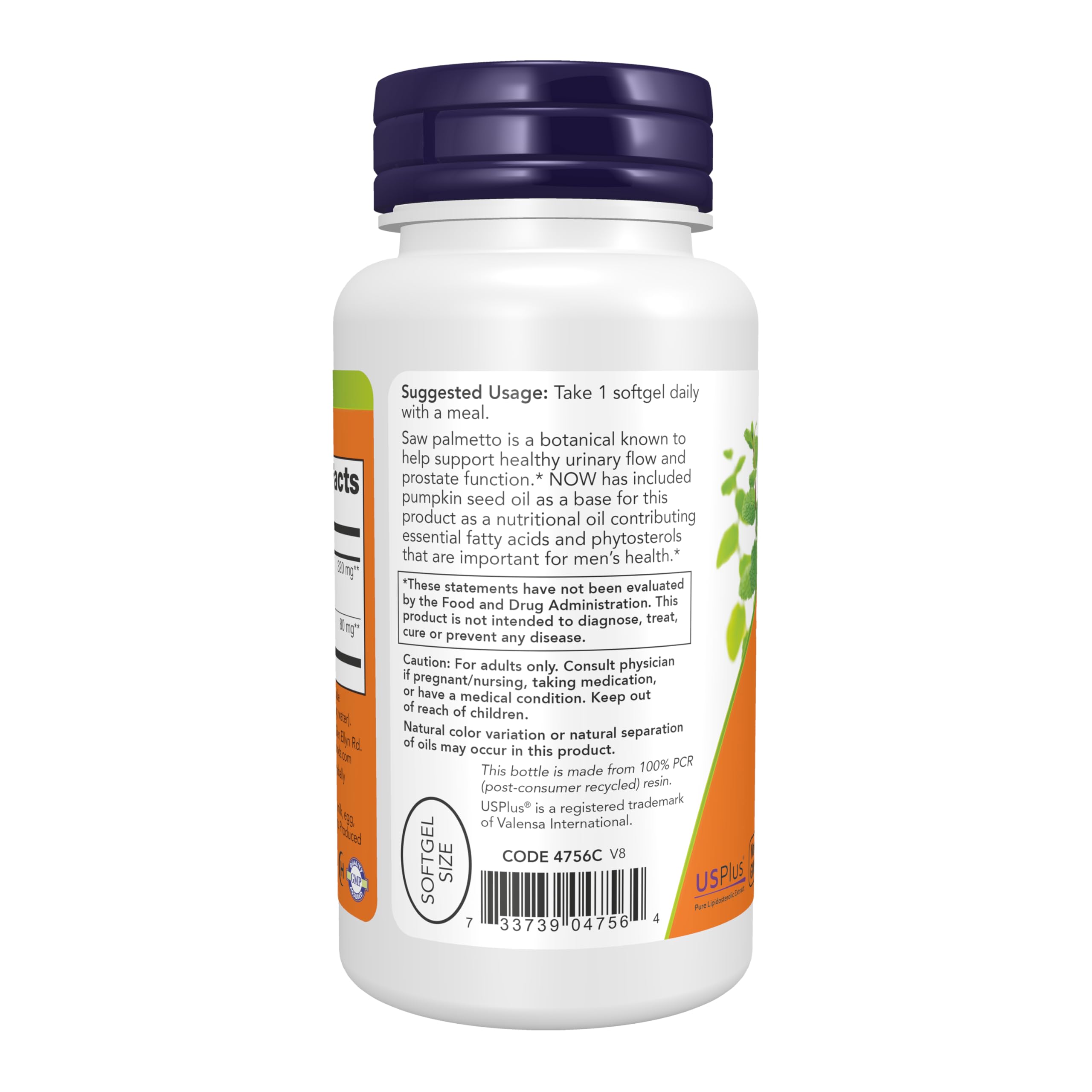 Gota de aceite de semilla de calabaza de NOW con textura y propiedades liposolubles