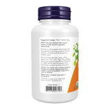 Detalle de etiqueta NOW con betacaroteno y B12 visibles, claridad de ingredientes