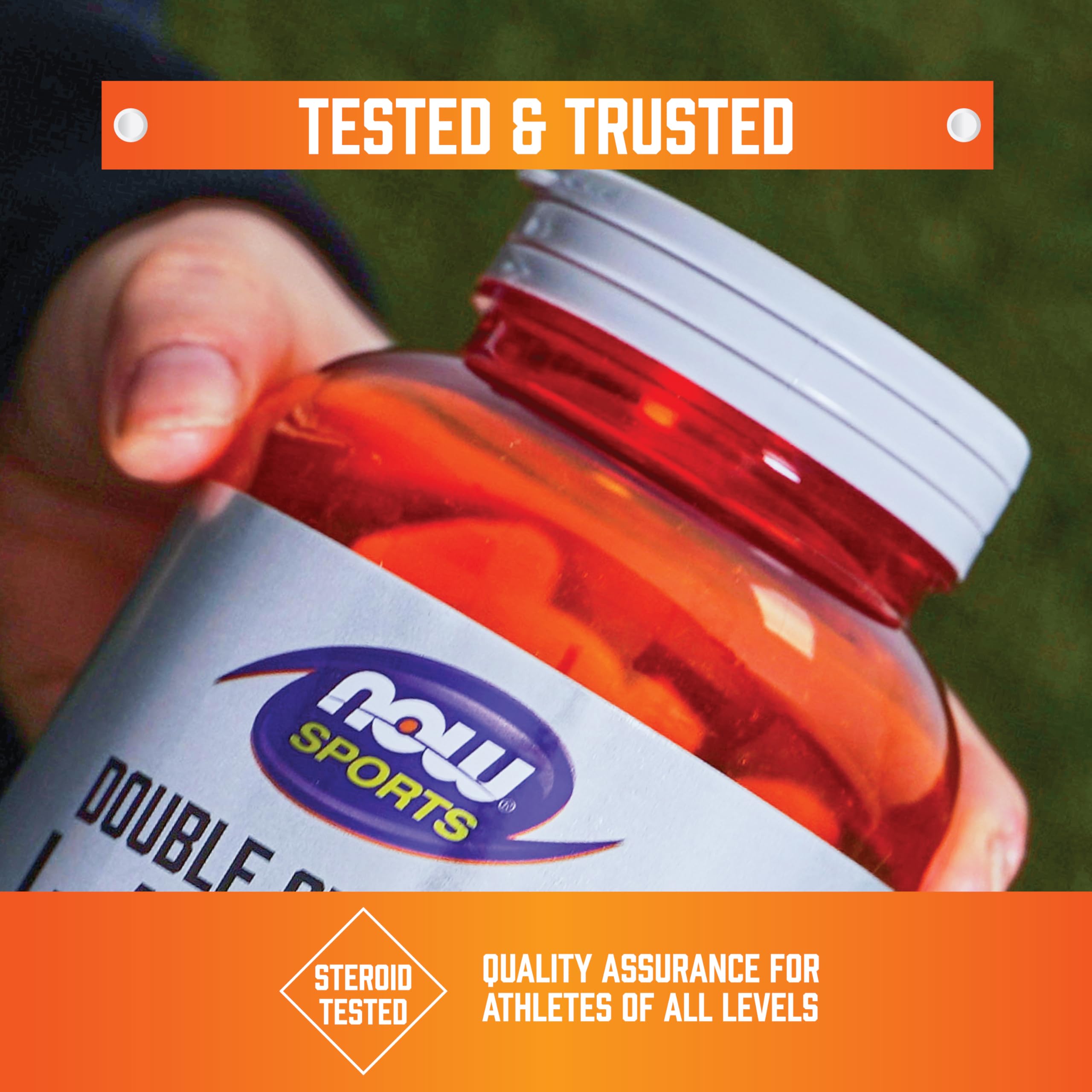 NOW Foods comparativa de tamaño del envase para evaluar cantidad